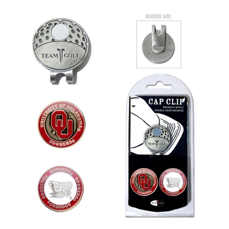 Oklahoma Sooners Golf Ball Marker Hat Clip