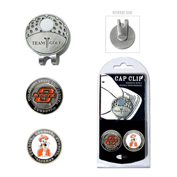 24547 Oklahoma State University Golf Ball Marker Hat Clip