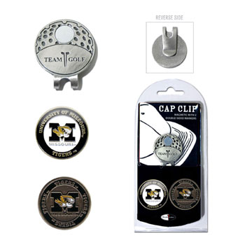 24947 Missouri Tigers Golf Ball Marker Hat Clip