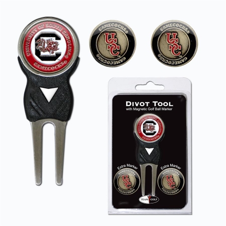23145 University of South Carolina Divot Tool Pack with Signature tool