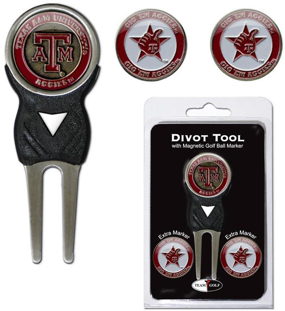 23445 Texas A&M University Divot Tool Pack with Signature tool
