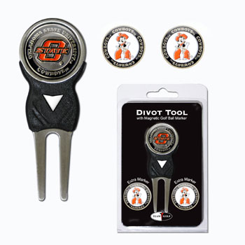 24545 Oklahoma State University Divot Tool Pack with Signature tool