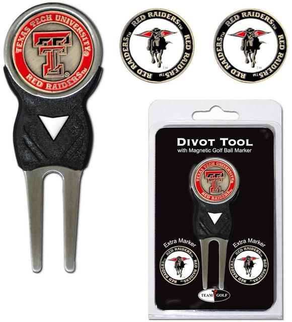 25145 Texas Tech University Divot Tool Pack with Signature tool