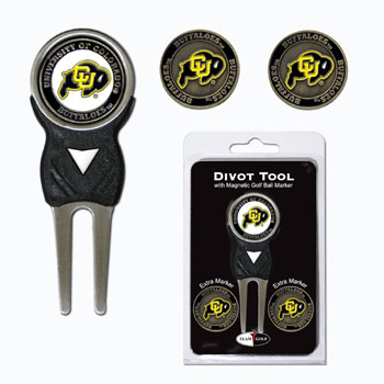 25745 University of Colorado Divot Tool Pack with Signature tool