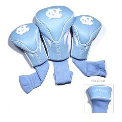 North Carolina Tar Heels 3 Pack Contour Fit Headcover