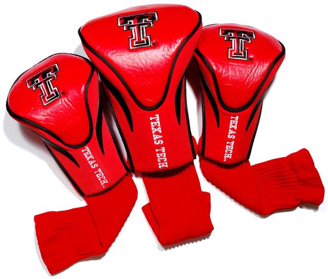25194 Texas Tech University 3 Pack Contour Fit Headcover