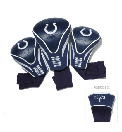31294 Indianapolis Colts 3 Pack Contour Fit Headcover