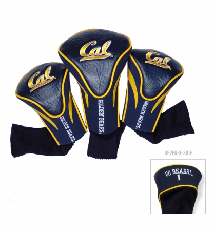 California Golden Bears 3 Pack Contour Fit Headcover