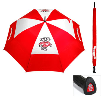 Wisconsin Badgers 62 in. Double Canopy Umbrella