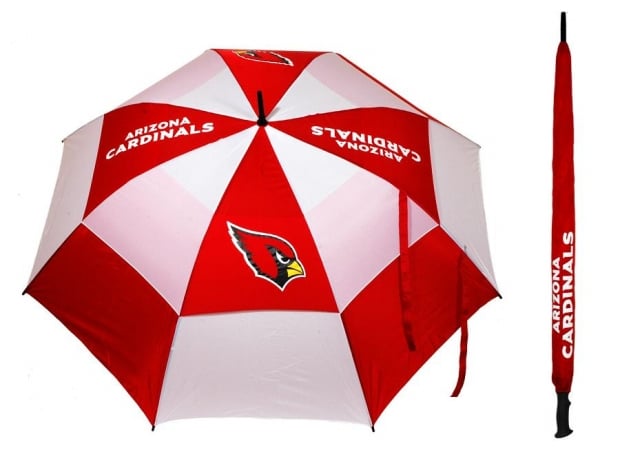Picture of Team Golf 30069 Arizona Cardinals 62 in. Double Canopy Umbrella