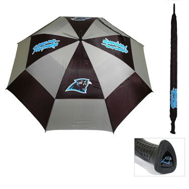 Picture of Team Golf 30469 Carolina Panthers 62 in. Double Canopy Umbrella