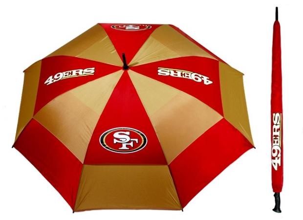 32769 San Fransisco 49ERS 62 in. Double Canopy Umbrella