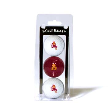 Picture of Team Golf 20305 Arizona State Sun Devils Golf Ball Pack