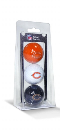 Picture of Team Golf 30505 Chicago Bears Golf Ball Pack