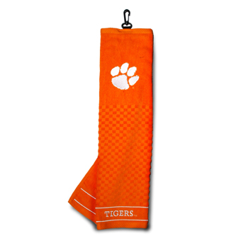Picture of Team Golf 20610 Clemson Tigers Tide Embroidered Towel