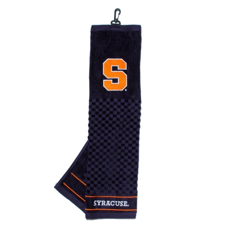 26110 Syracuse Orange Embroidered Towel