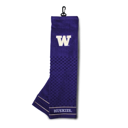 Washington Huskies Embroidered Towel