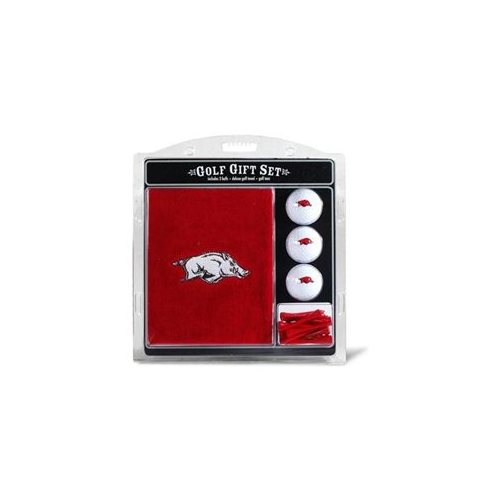 Arkansas Razorbacks Embroidered Towel Gift Set