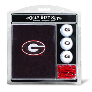 Georgia Bulldogs Embroidered Towel Gift Set
