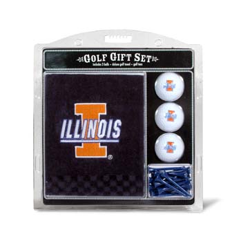 Illinois Fighting Illini Embroidered Towel Gift Set