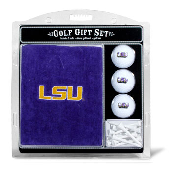 LSU Tigers Embroidered Towel Gift Set