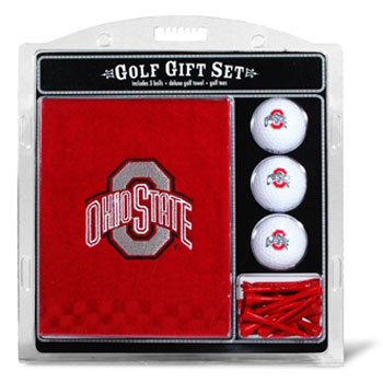 Ohio State Buckeyes Embroidered Towel Gift Set