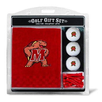 Maryland Terps Embroidered Towel Gift Set