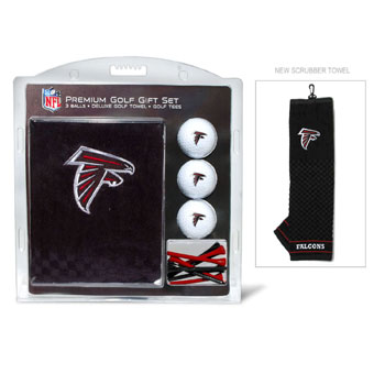 Picture of Team Golf 30120 Atlanta Falcons Embroidered Towel Gift Set