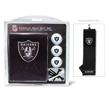32120 Oakland Raiders Embroidered Towel Gift Set