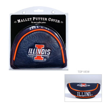 21331 Illinois Fighting Illini Mallet Putter Cover