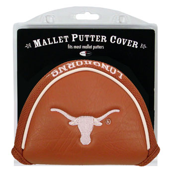 Texas Longhorns Mallet Putter Cover