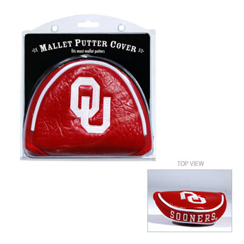 Oklahoma Sooners Mallet Putter Cover