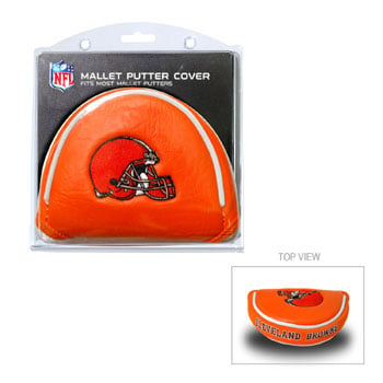 Picture of Team Golf 30731 Cleveland Browns Mallet Putter Cover