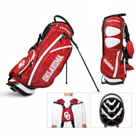 Picture of Team Golf 24428 Oklahoma Sooners Fairway Stand Bag