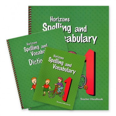 Picture of Alpha Omega Publications JSC100 Spelling and Vocabulary 1 Complete Set