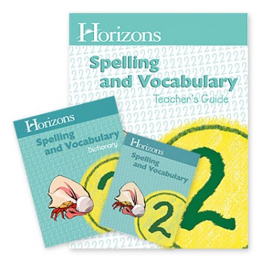 Picture of Alpha Omega Publications JSC200 Spelling and Vocabulary 2 Complete Set
