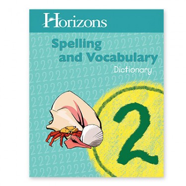 Picture of Alpha Omega Publications JSD020 Horizons Spelling Grd 2 Dictionary