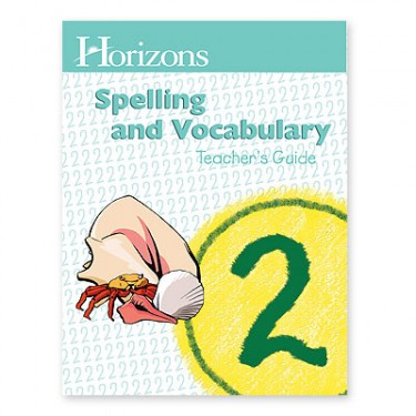 Picture of Alpha Omega Publications JST020 Horizons Spelling Grd 2 Teacher s Guide