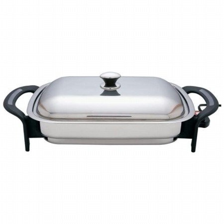 Picture of Precise Heat 16 in. Rectangle Electric Skillet