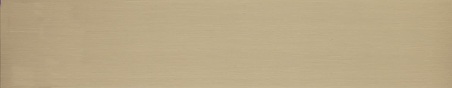 8 in. x 34 in. Kick Plate Antique Brass Adhesive Mount