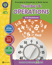 CC3200 Number & Operations - Drill Sheets Gr. PK-3