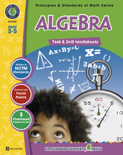 CC3307 Algebra - Task & Drill Sheets Gr. 3-6