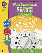 CC3205 Five Strands of Math - Drills Big Book Gr. PK-3