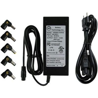 65W Universal Ac Adapter For Various Acer, Asus, Compaq, Fujitsu,