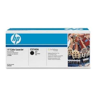 Picture of HP Consumables CE740A LaserJet Toner Cartridge - Black