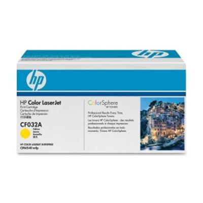 Picture of HP Consumables CF032A LaserJet Toner Cartridge - Yellow