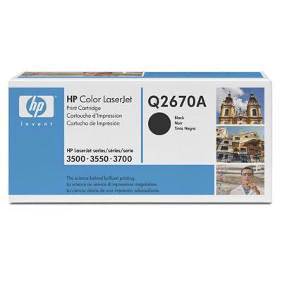Picture of HP Consumables Q2670A Laser Toner Cartridge LJ 3500 - Black