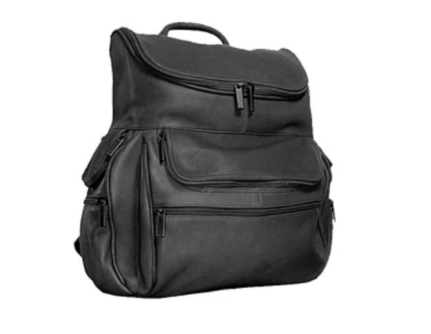 Picture of David King &amp; Co 353B Computer Backpack- Black