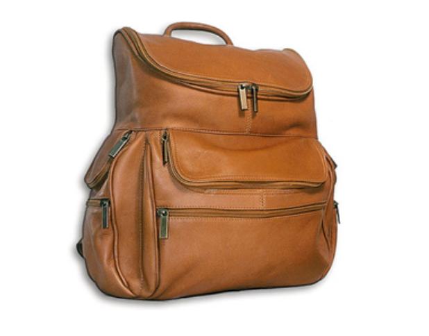 Picture of David King &amp; Co 353T Computer Backpack- Tan