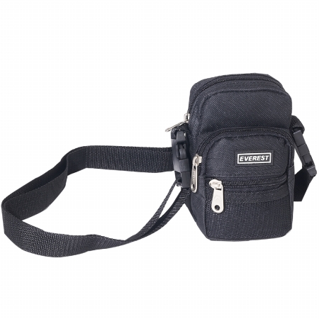 Picture of Everest Trading CM5D-BK 6&quot; Camera Bag with Detachable Shoulder Strap 